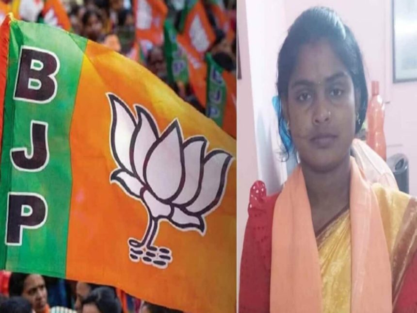 who is sandeshkhali victim becomes bjp lok sabha candidate posters appear against her 1711425714