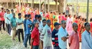 बंगाल में अंतिम चरण के लिए वोटिंग शुरू