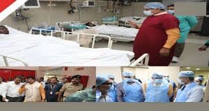 दिल्ली से सीधे इंदौर पहुंचे और घायलों से मिले मुख्यमंत्री डॉ. यादव