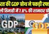 अर्थव्यवस्था ने दिखाया दम, अप्रैल-जून तिमाही में GDP 7.8% बढ़ी
