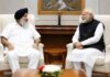 संसद में PM मोदी से मिले सुखबीर बादल, पंजाब चुनाव से पहले बढ़ी राजनीतिक हलचल