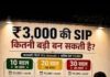 SIP: सिर्फ ₹3,000 महीने के निवेश से बन सकता है ₹2 करोड़ का रिटायरमेंट फंड, जानिए कितने साल लगेंगे